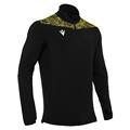 Tiber 1/4 Zip Top BLK/YEL S Stilren treningsgenser - Unisex