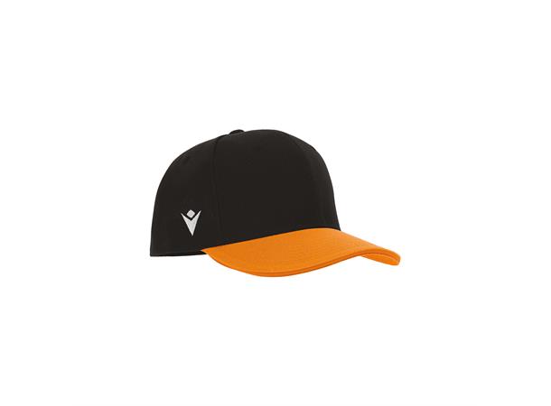 Pepper Baseball Cap BLK/ORA SR Klassisk caps med flott profil 