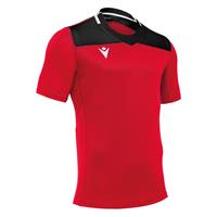 Jasper Rugby shirt RED/BLK XS Teknisk spillerdrakt for kontaktsport