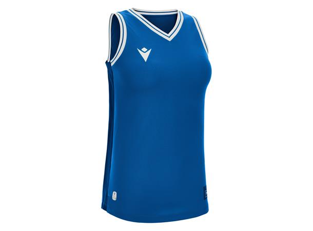 Tellurium Eco W Basket Shirt ROY/WHT XS Teknisk basketdrakt i Eco tekstil 