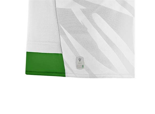 Themis Eco Match Day Shirt WHT/GRN 3XS Teknisk spillerdrakt i ECO-tekstil 