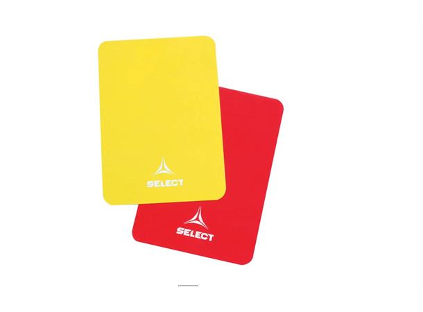 Dommerkortsett rødt/gult 