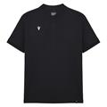Nisiros Icon stretch korean polo BLK M Poloskjorte Uten krage - Unisex